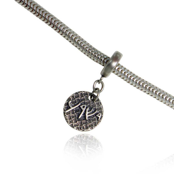 Jesus written in Aramaic Sterling Silver Charm or pendant